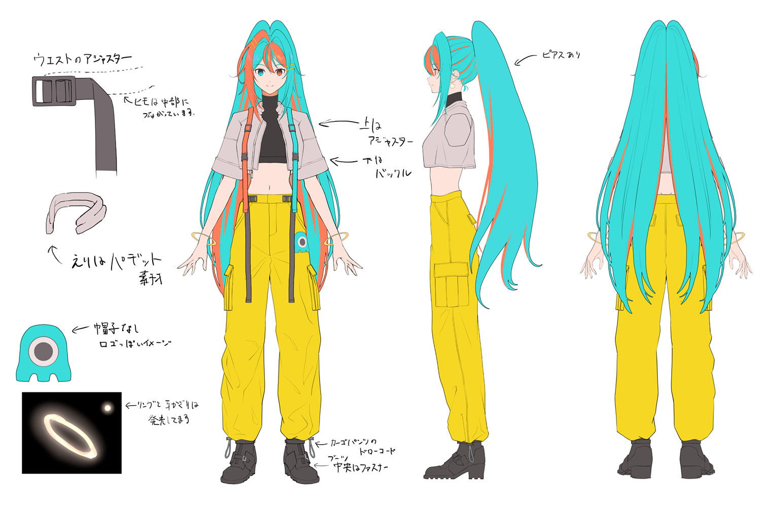 キャラクターデザイン